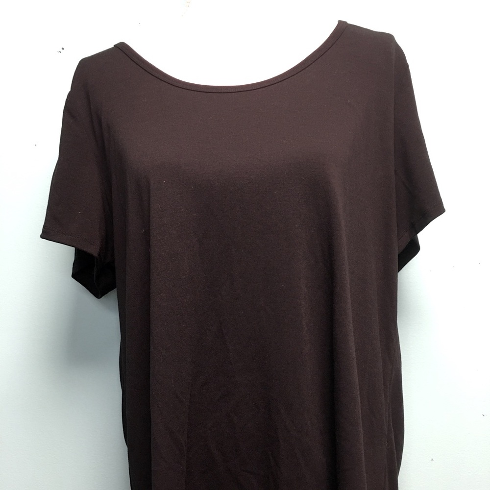 Women’s LuLaRoe black Irma tunic size 2xl 24-26